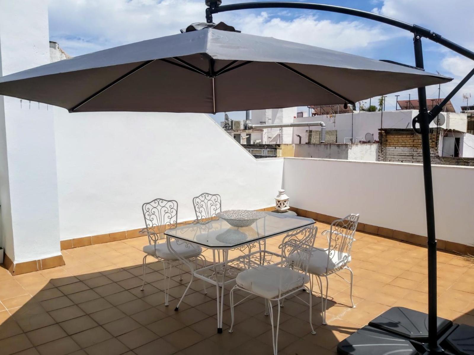 Apartamento Triana Procurador Con Terraza Privada Sevilla Exterior foto